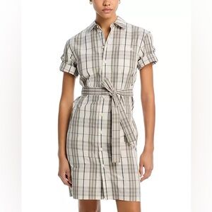 Burberry Cotton Plaid Dress in Classic Check